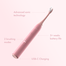 Ordo Sonic Lite Electric Toothbrush - Petal