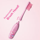 Ordo Sonic Kids Battery Toothbrush and Brush Head Bundle - Squishmallows Auggie