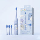 Ordo Sonic Kids Battery Toothbrush and Brush Head Bundle - Squishmallows Samir