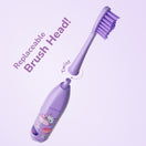 Ordo Sonic Kids Battery Toothbrush and Brush Head Bundle - Squishmallows Daxxon