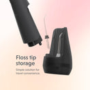 Ordo Hydro Sonic Water Flosser & 3x Floss Tips Dental Selection Bundle - Charcoal Grey