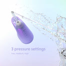Ordo Hydro Sonic Water Flosser - Pearl Violet & Reusable Mouthwash Bottle & Concentrate Bundle