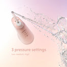 Ordo Hydro Sonic Water Flosser - Rose Gold & Reusable Mouthwash Concentrate Bundle
