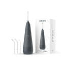 Ordo Hydro Sonic Water Flosser & 3x Floss Tips Dental Selection Bundle - Charcoal Grey