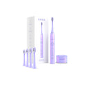 Ordo Sonic+ Toothbrush & 4x Brush Head Bundle - Pearl Violet