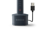 Ordo Sonic+ Toothbrush & 2x Brush Head Bundle - Charcoal Grey