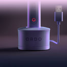 Ordo Sonic+ Toothbrush & 2x Brush Head Bundle - Pearl Violet