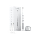 Ordo Sonic+ Toothbrush & 2x Brush Head Bundle - White/Silver