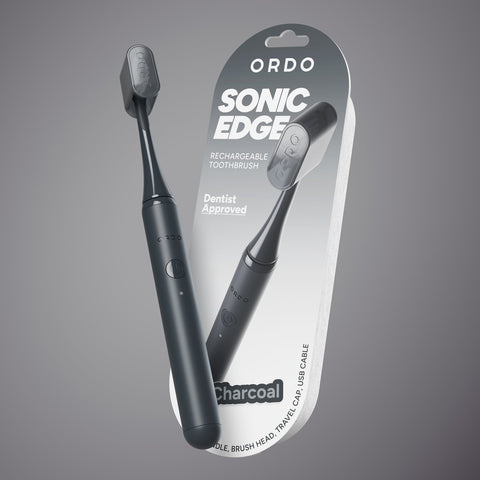 Ordo Sonic Edge Rechargeable Toothbrush - Charcoal