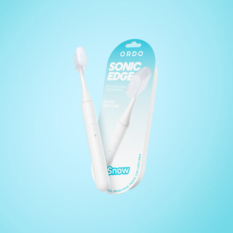 Ordo Sonic Edge Rechargeable Toothbrush - Snow