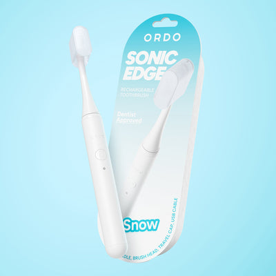 Ordo Sonic Edge Rechargeable Toothbrush - Snow