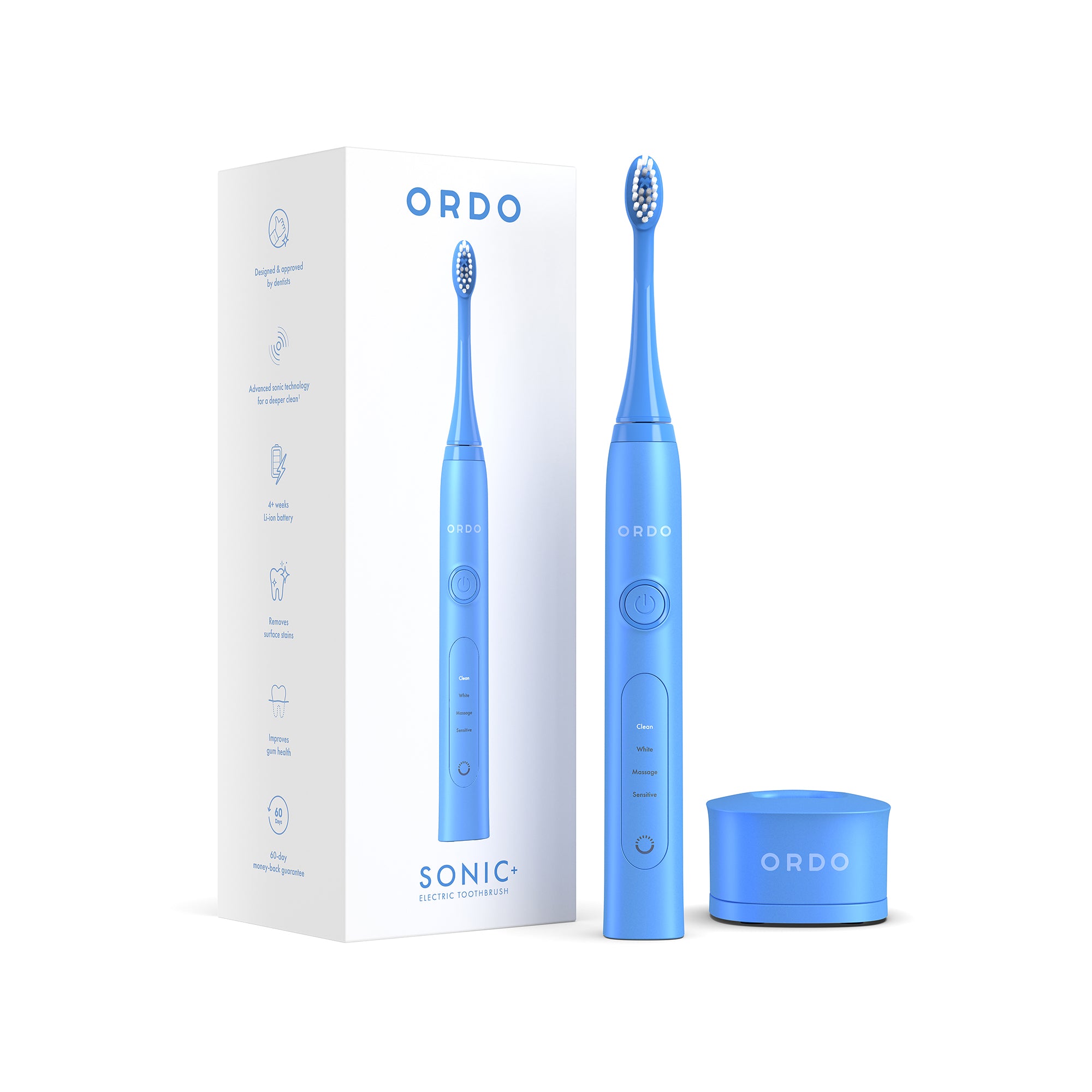 Ordo Sonic+ Toothbrush Arctic Blue – Ordo Australia