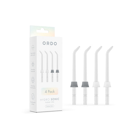 Ordo Hydro Sonic Floss Tips - Premium Clean - 4 pack
