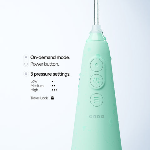 Ordo Hydro Sonic Water Flosser - Mint Green