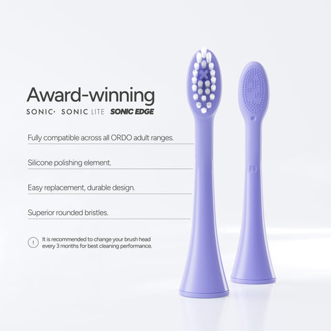 Ordo Sonic Brush Head Pearl Violet | Lavender 2x