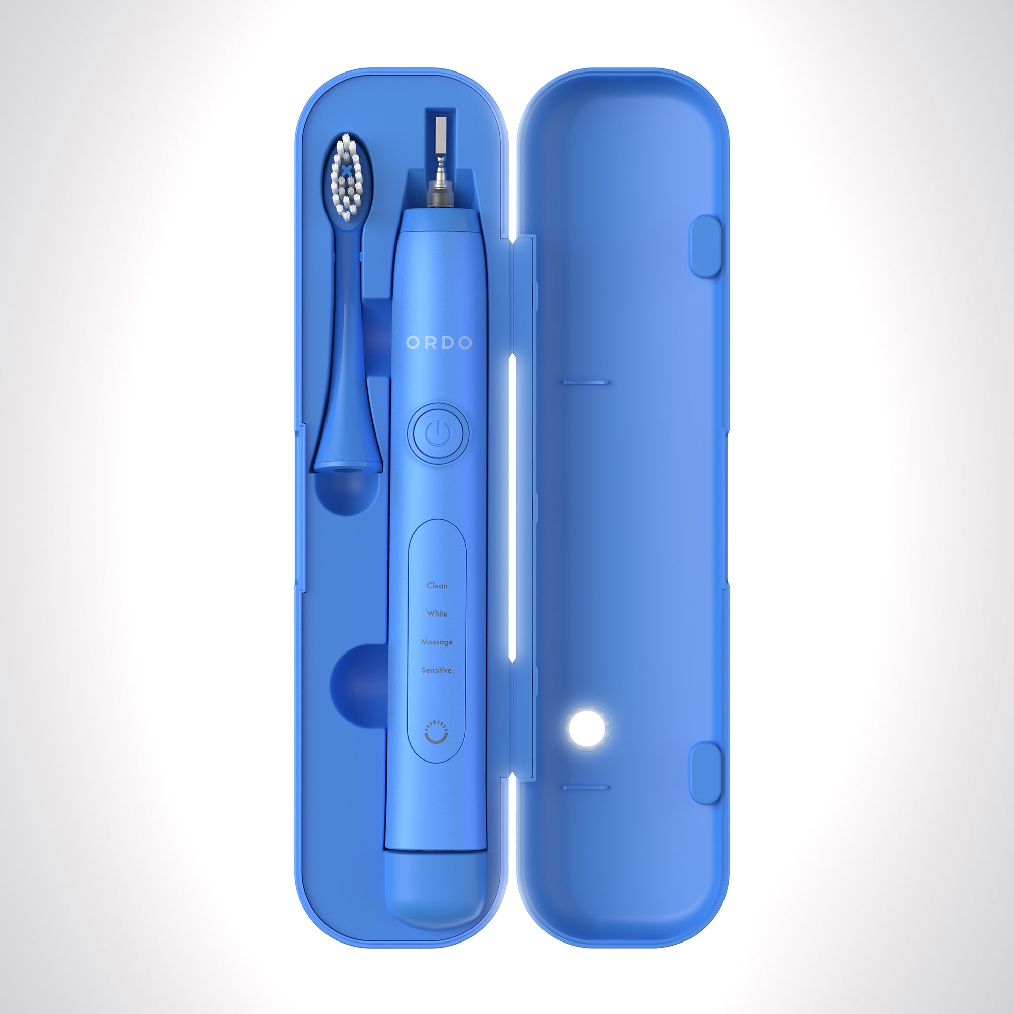 Ordo Sonic+ Electric Toothbrush & Charging Travel Case - Arctic Blue ...