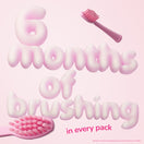 Ordo Sonic Kids Battery - Brush Heads - Squishmallows Auggie - 2 Pack