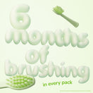 Ordo Sonic Kids Battery - Brush Heads - Squishmallows Rutabaga - 2 Pack