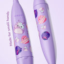 Ordo Sonic Kids Battery Toothbrush and Brush Head Bundle - Squishmallows Daxxon