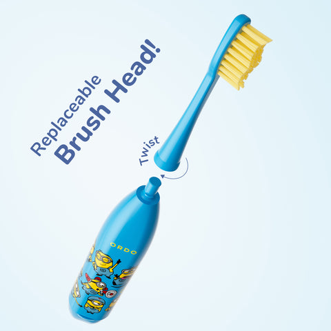 Minions Sonic Kids Battery Toothbrush - Blue