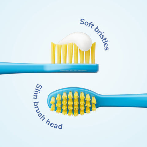 Minions Battery Brush Head x2 - Blue
