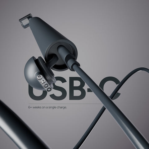 Ordo Sonic Edge Rechargeable Toothbrush - Charcoal