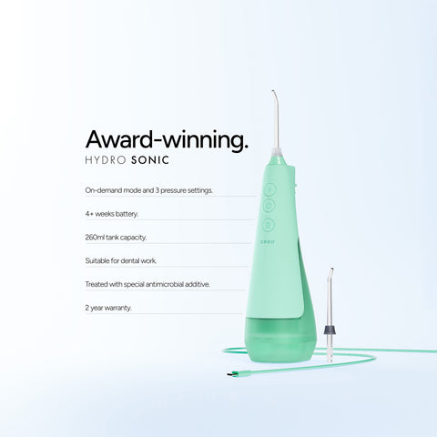 Ordo Hydro Sonic Water Flosser - Mint Green
