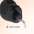 Ordo Hydro Sonic Water Flosser - Charcoal Grey & Reusable Mouthwash Bottle & Concentrate Bundle