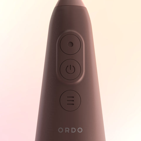 Ordo Hydro Sonic Water Flosser - Rose Gold & Reusable Mouthwash Concentrate Bundle