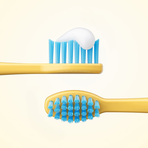 Two brush heads included
