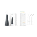 Ordo Hydro Sonic Water Flosser & Floss Tips Bundle - Charcoal Grey