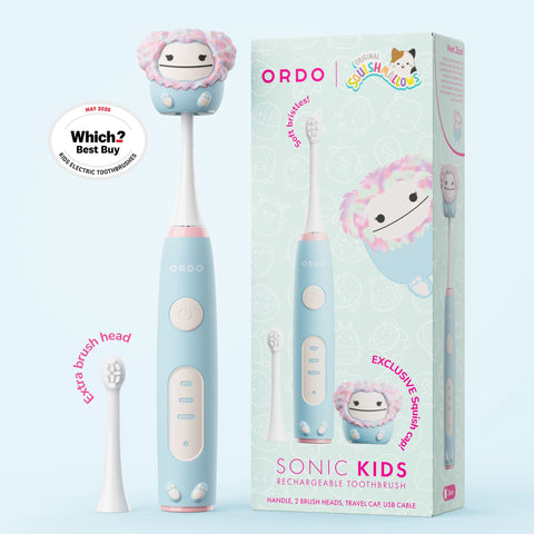 Ordo Sonic Kids Rechargeable Toothbrush - Squishmallows Zozo