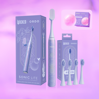 Ordo Sonic Lite Electric Toothbrush Bundle - Wicked - Glinda Upland