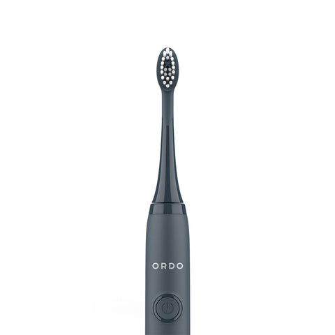 Ordo Sonic+ Toothbrush & 4x Brush Head Bundle - Charcoal Grey