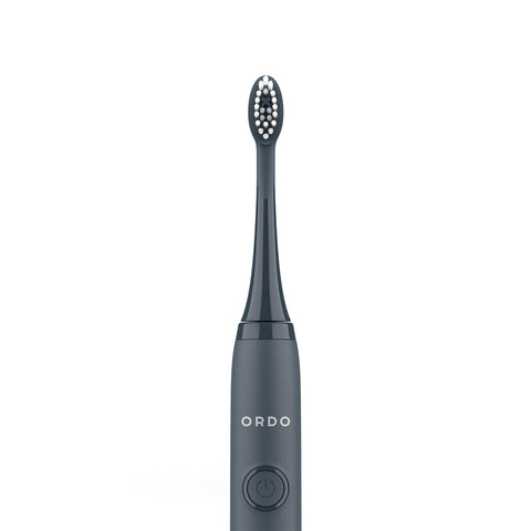 Ordo Sonic+ Toothbrush & 2x Brush Head Bundle - Charcoal Grey