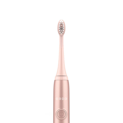 Ordo Sonic+ Toothbrush & 2x Brush Head Bundle - Rose Gold