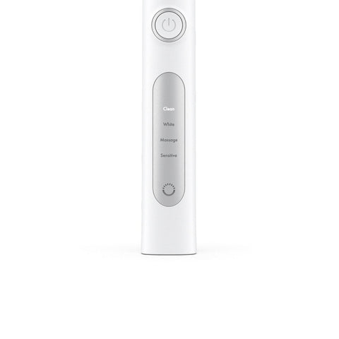 Ordo Sonic+ Toothbrush & 2x Brush Head Bundle - White/Silver