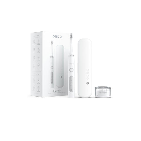 Ordo Sonic+ Toothbrush & Charging Travel Case - White (Worth $139.98)